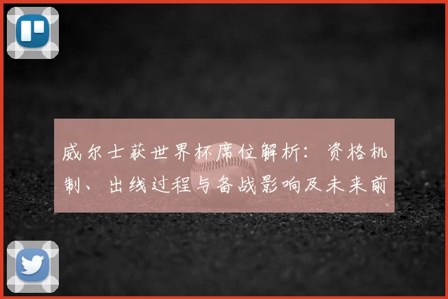 威尔士获世界杯席位解析：资格机制、出线过程与备战影响及未来前景