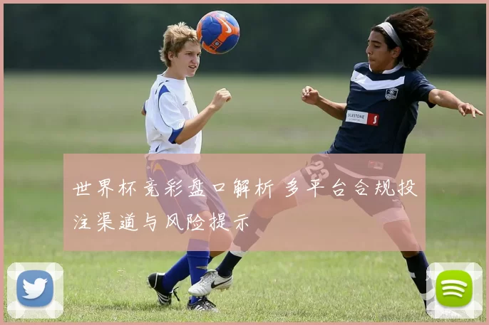 世界杯竞彩盘口解析 多平台合规投注渠道与风险提示