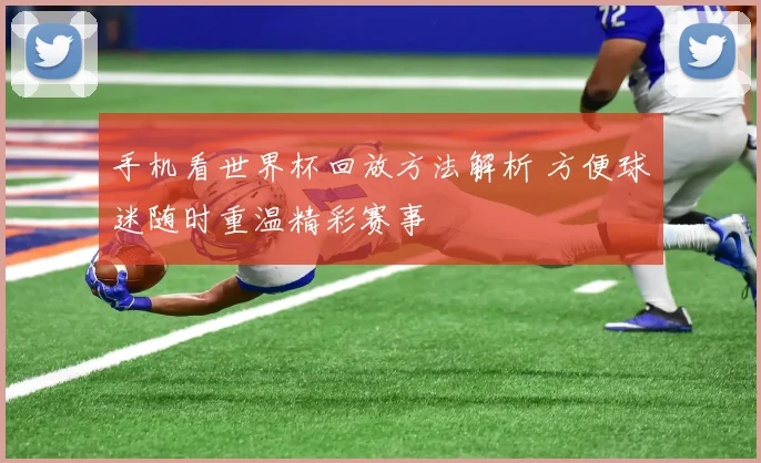 手机看世界杯回放方法解析 方便球迷随时重温精彩赛事