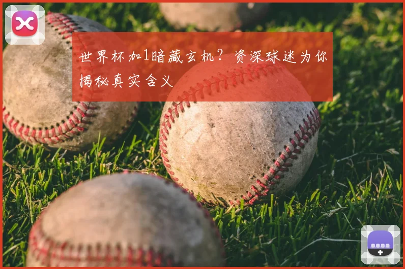 世界杯加1暗藏玄机？资深球迷为你揭秘真实含义